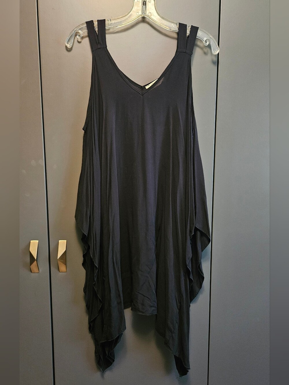 Black Summer Dress Or Bathing Suit Cover Up